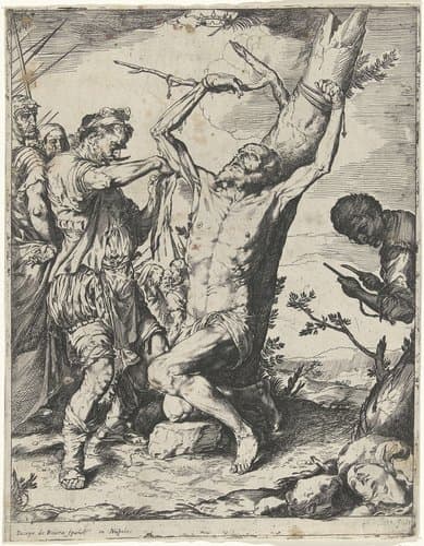 Martelaarschap van de Heilige Bartholomeus by anonymous