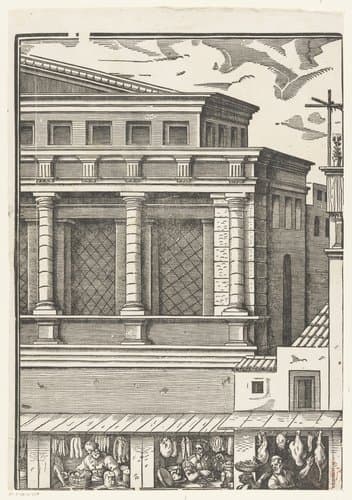 Festa della Sensa (eerste gedeelte) by Jost Amman