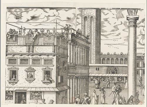 Festa della Sensa (tweede gedeelte) by Jost Amman