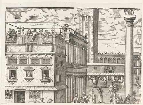 Festa della Sensa (derde gedeelte) by Jost Amman