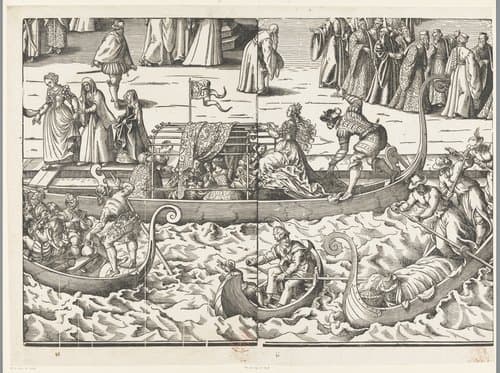 Festa della Sensa (twaalfde gedeelte) by Jost Amman