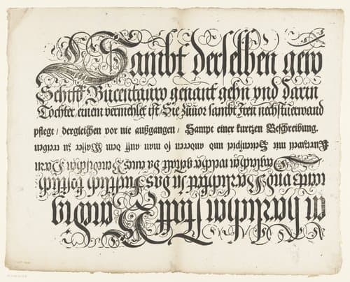 Titel van de Festa della Sensa (derde en vierde gedeelte) by Jost Amman