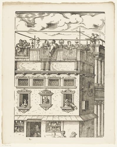 Festa della Sensa (tweede gedeelte) by Jost Amman