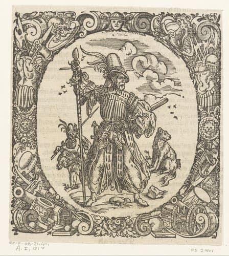 Landsknecht by Jost Amman