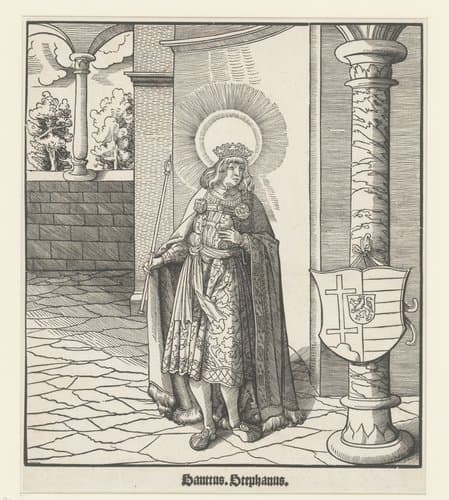 Heilige Stephanus by Claus Seman; Leonhard Beck
