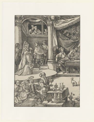 Tuinfeest in Venetië by anonymous