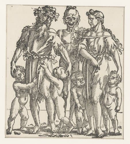Patriarchen van het Oude Testament met hun vrouwen en kinderen by anonymous