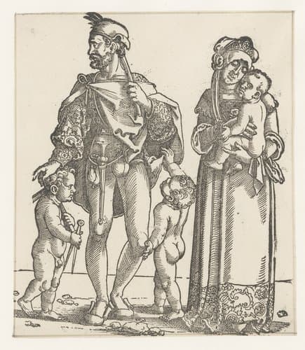 Patriarchen van het Oude Testament met hun vrouwen en kinderen by anonymous