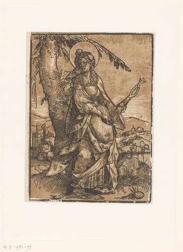 Heilige Apollonia by anonymous; Hans Sebald Beham