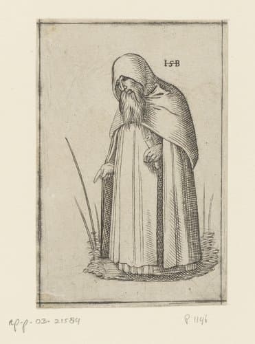 Monnik van de orde der Tempelieren by anonymous