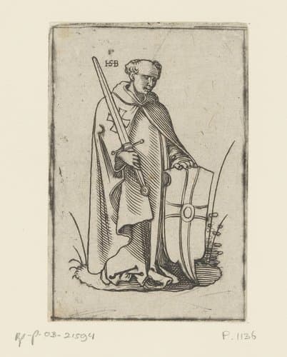 Monnik van de orde van Rhodos by anonymous