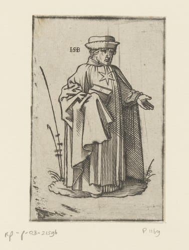 Monnik van de orde der Sterrebroeders by anonymous