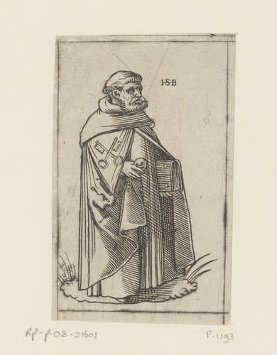 Monnik van de orde der Sleutelheren by anonymous
