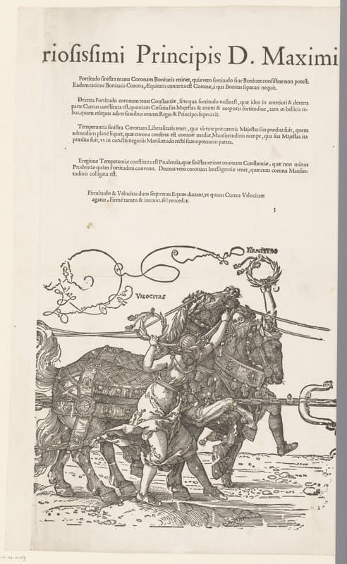 Triomfwagen van keizer Maximiliaan I