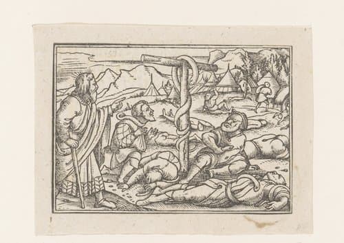 Nehushtan by anonymous; Hans Holbein (II)