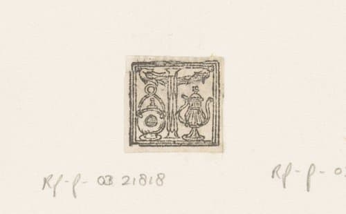 Versierde initialen by anonymous; Hans Holbein (II)