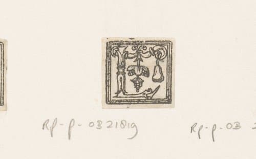 Versierde initialen by anonymous; Hans Holbein (II)