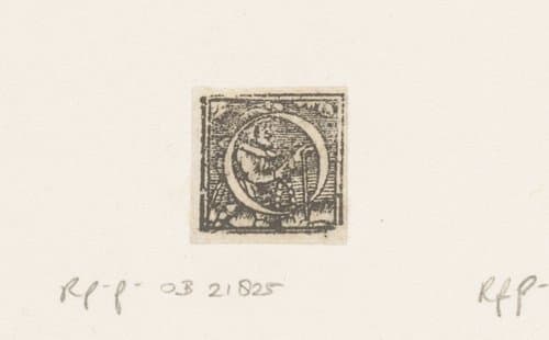 Versierde initialen by anonymous; Hans Holbein (II)