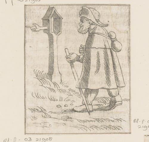 Pelgrim by Caspar Merian