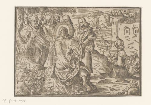 Christus voorspelt de val van Jerusalem