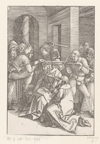 Doornenkroning by anonymous; Hans Schäufelein