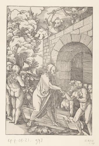 Hellevaart van Christus by anonymous; Hans Schäufelein
