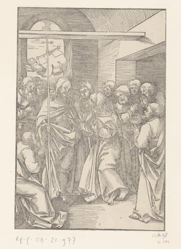 Ongelovige Thomas by anonymous; Hans Schäufelein