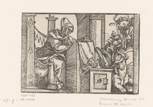 Evangelist Lucas by anonymous; Hans Schäufelein