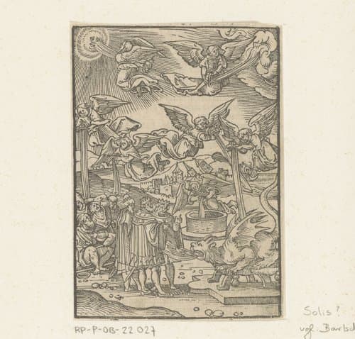 Zeven plagen by anonymous; Virgilius Solis