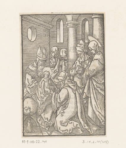 Besnijdenis van Christus by Virgilius Solis