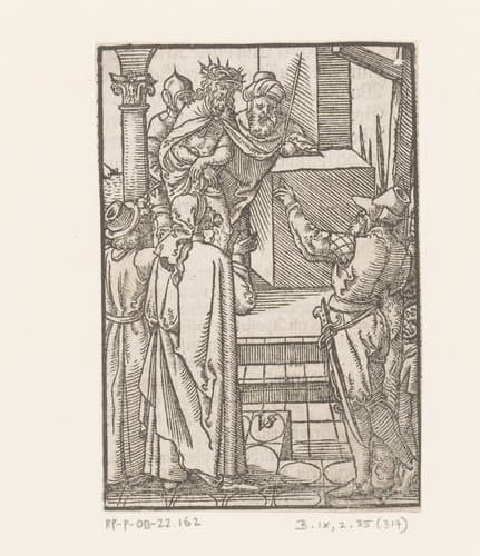 Christus aan het volk getoond (Ecce Homo) by Virgilius Solis