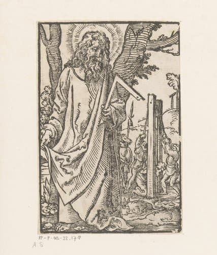 Heilige Matteüs by Virgilius Solis