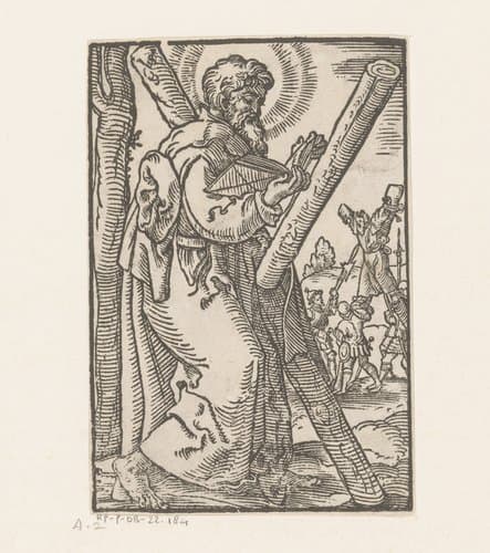 Heilige Andreas by Virgilius Solis