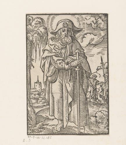 Heilige Jakobus de Meerdere by Virgilius Solis