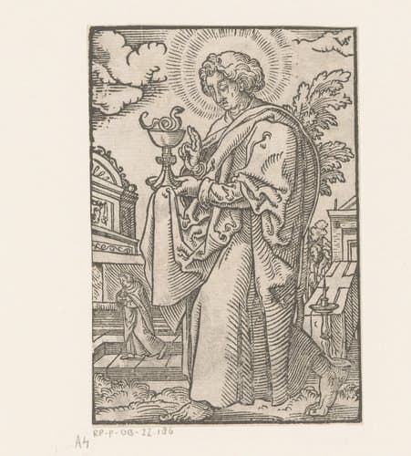 Heilige Johannes de Evangelist by Virgilius Solis
