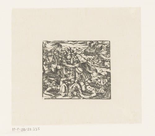 Samson verslaat de Filistijnen by anonymous