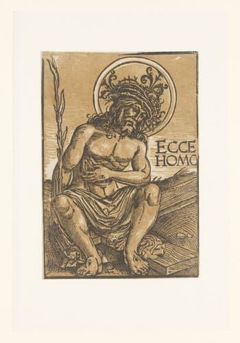 Christus als Man van Smarten by anonymous; Hans Weiditz