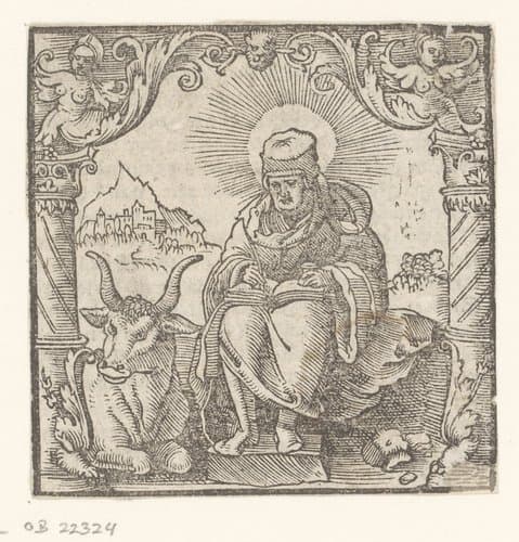 Evangelist Lukas by anonymous; Anton von Woensam