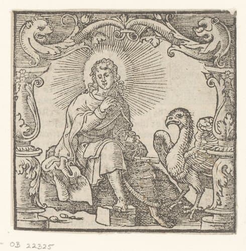 Johannes de Evangelist by anonymous; Anton von Woensam