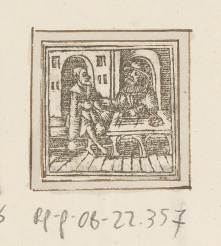 Parabel van de onrechtvaardige rentmeester by anonymous; anonymous