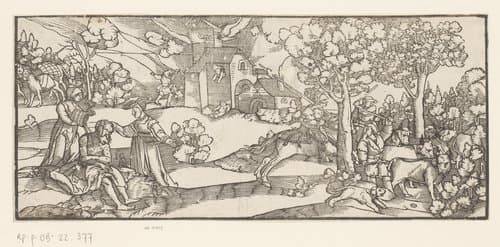 Historie van Job by anonymous; Hans Schäufelein