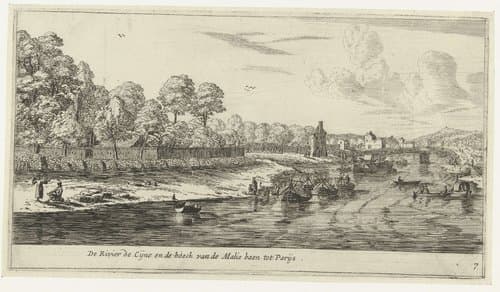 Gezichten op Parijs en omgeving by Reinier Nooms