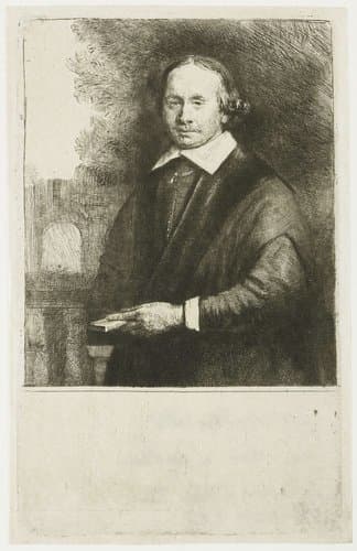 Jan Antonides van der Linden by Rembrandt van Rijn
