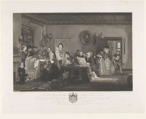 Lezing van een testament by John Burnet