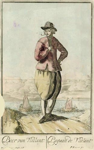 Boer uit Vlieland by Pieter Pickaert