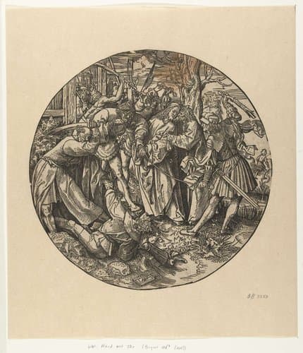 De Judaskus by Jacob Cornelisz van Oostsanen