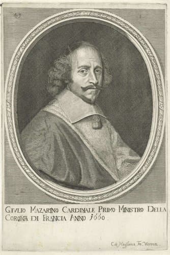 Portret van Giulio Raimondo Mazarino by Cornelis Meyssens