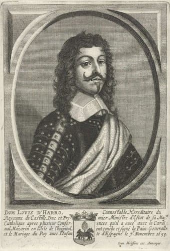 Portret van Lius Méndez de Haro by Cornelis Meyssens