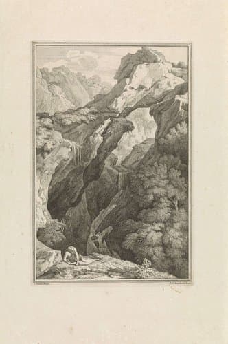 Arcadische landschappen by Isaac de Moucheron