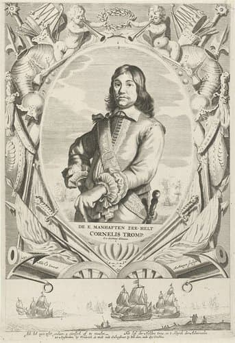 Portret van Cornelis Tromp by anonymous